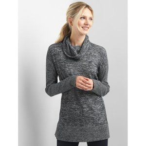 Gap Gray Cowl Neck Soft Spun Sweater, M Tall
